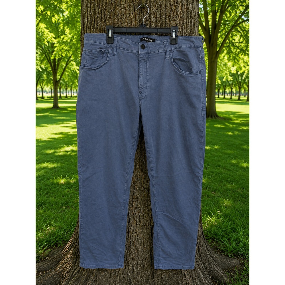 MAVI JEANS Men's 40x32‎ Blue Straight Leg Casual Pants Stretch Denim Minimalist